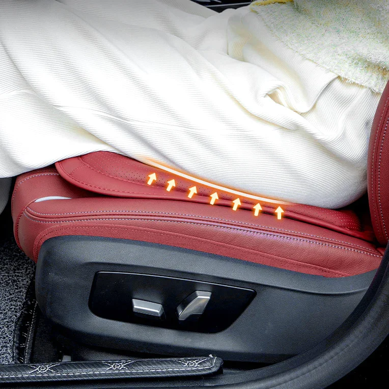 All-season breathable car seat cushion