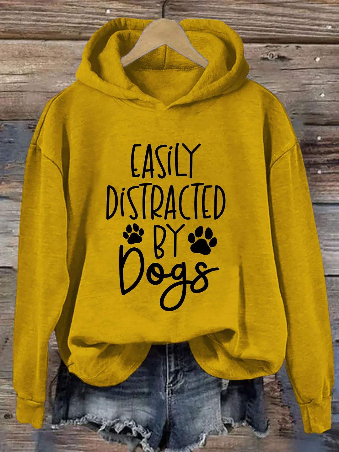 Easily Distracted By Dogs Hoodie