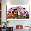 (60*40cm)Halloween - Full Round Drill Diamond Painting