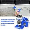 Wontolf Car Clay Bars Auto Detailing 4 Pcs Premium Grade Magic Clay Bar Kit Car Detailing Kit with Washing and Adsorption Capacity for Car Detailing Car Wash Clean 4x100g Blue