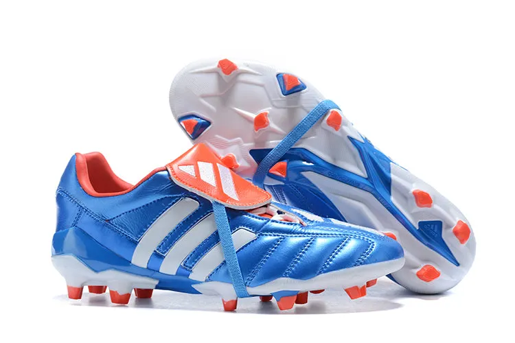 Adidas Predator Mania FG Football Boots - Royal Blue/White