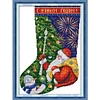Santa Claus-16CT Stamped Cross Stitch Kit(27*37cm)