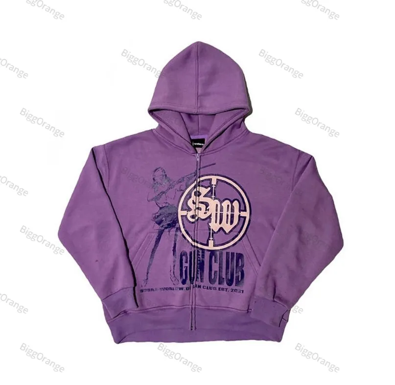Uveng Print Fashion Anime Hoodie New Long Sleeve Zip Sweatshirt Streetwear Y2k Top Men and Women Jacket harajuku hoodie