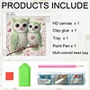 Diamond Painting-DIY Crystal Rhinestone Owl