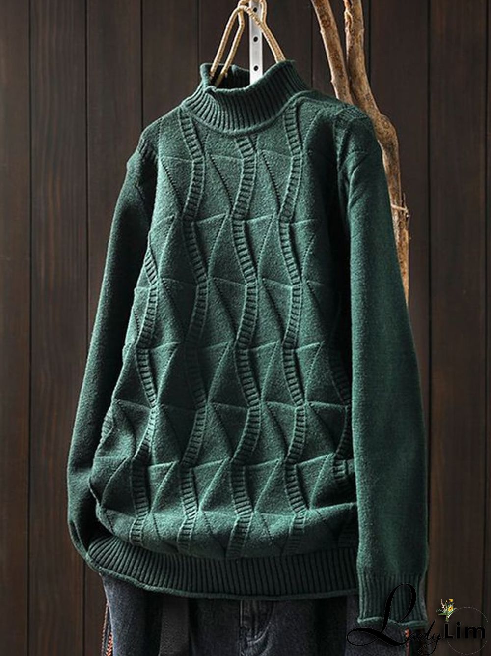 Women's Retro Artistic Loose Casual Pullover Sweater