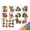 DIY 11CT 3 Strand Stamped Cross Stitch Kit for Adults 60*40cm tapestrymarket