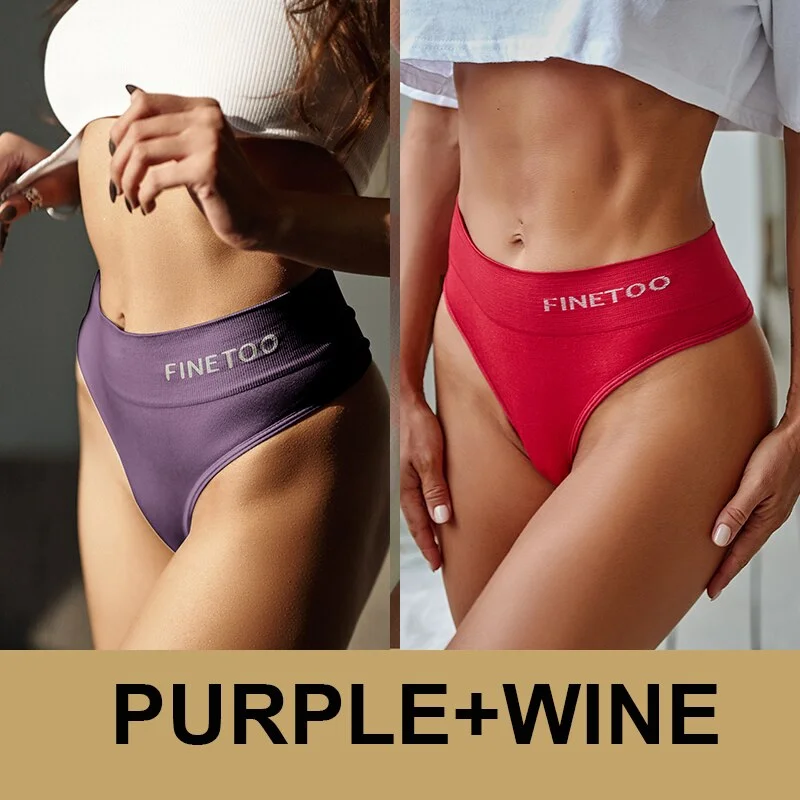 M-2XL Bodyshaper Panties Women Underwear High Waist Panties Female Lingerie Sexy G-String Underpants Solid Color Pantys Bodyslim