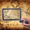 Handheld Loupe 10LED Lights Folding Pocket Magnifier 4X 650mAh for Reading Books