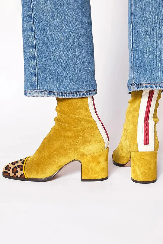 靴 YELLO BLAQUEE SHORT BOOTS 2XL YELLO / SOY DOUBLE SNEAKER SHORT BOOTS