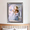 Diamond Painting -DIY Round Drill Cute Angels(45*35 CM)
