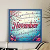 November-18CT Stamped Cross Stitch 25*25cm/9.84*9.84in tapestrymarket