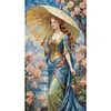 Victorian Beauty-11CT Stamped Cross Stitch 40*70cm/15.75*27.56in(Big Size)
