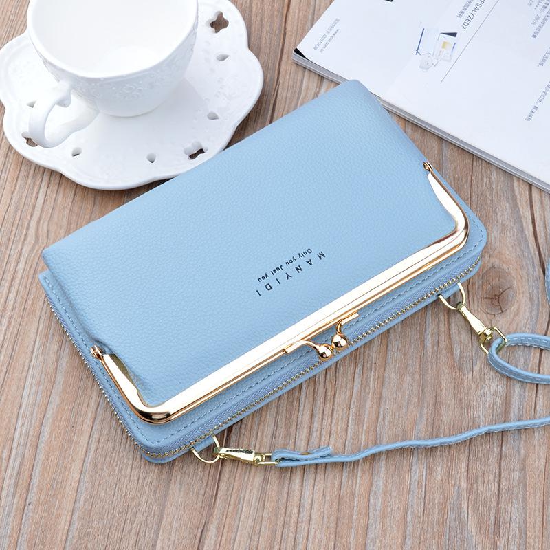 Mature Ladies Lock Crossbody Bags Shoulder Bag Clutch Purse Handbag