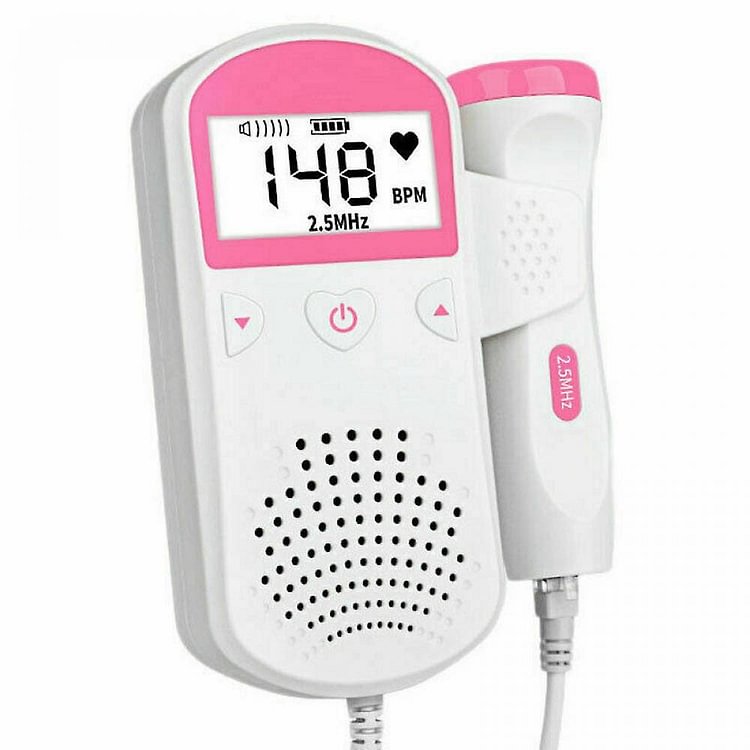 Baby Lcd Ultrasonic Detector Fetal Prenatal Baby Heart Rate Monitor