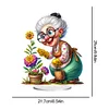 Acrylic Grandma Leisure Time - 5D DIY Craft Ornament