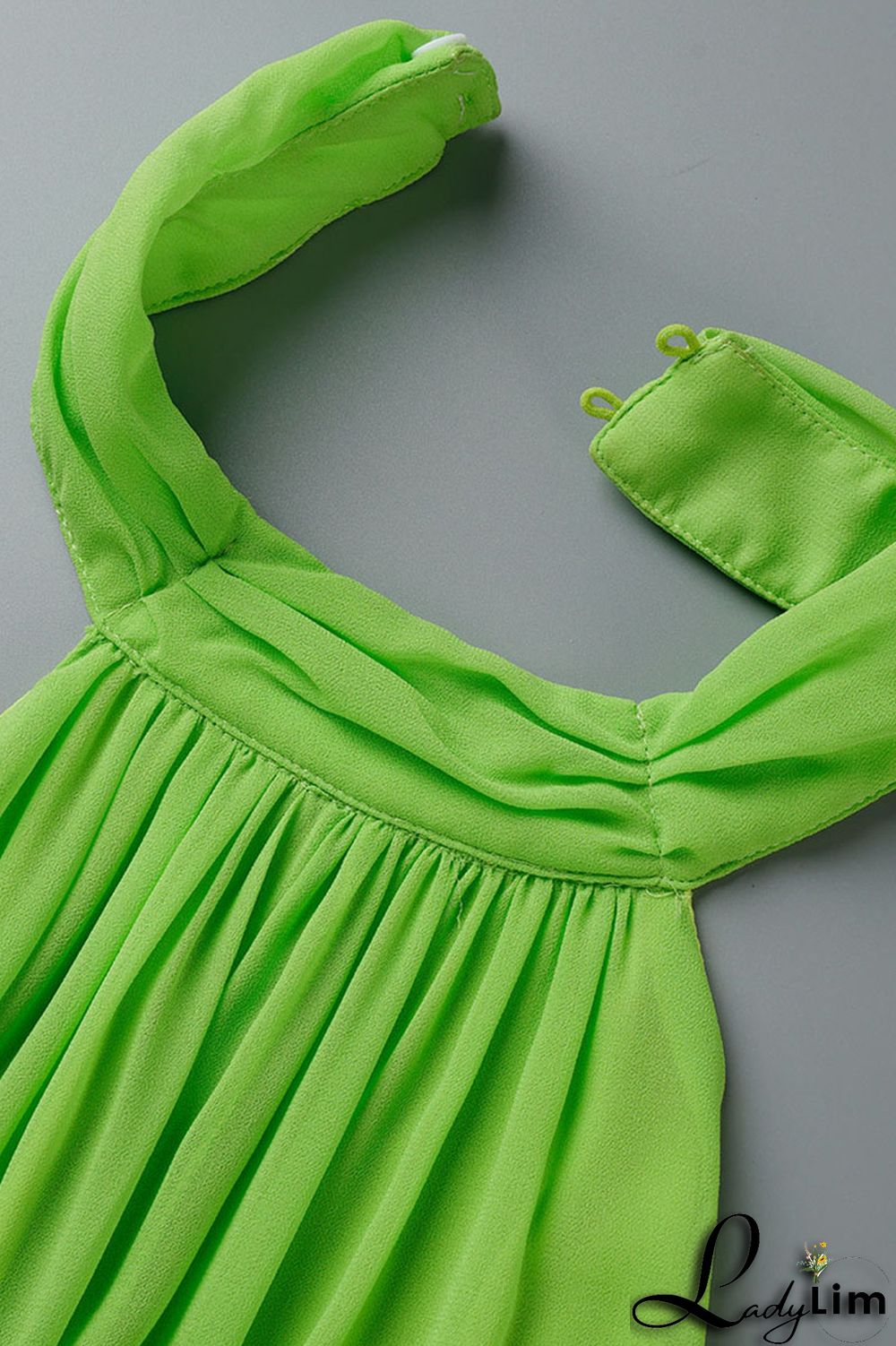 Yellow Elegant Solid Patchwork Backless Halter Straight Jumpsuits