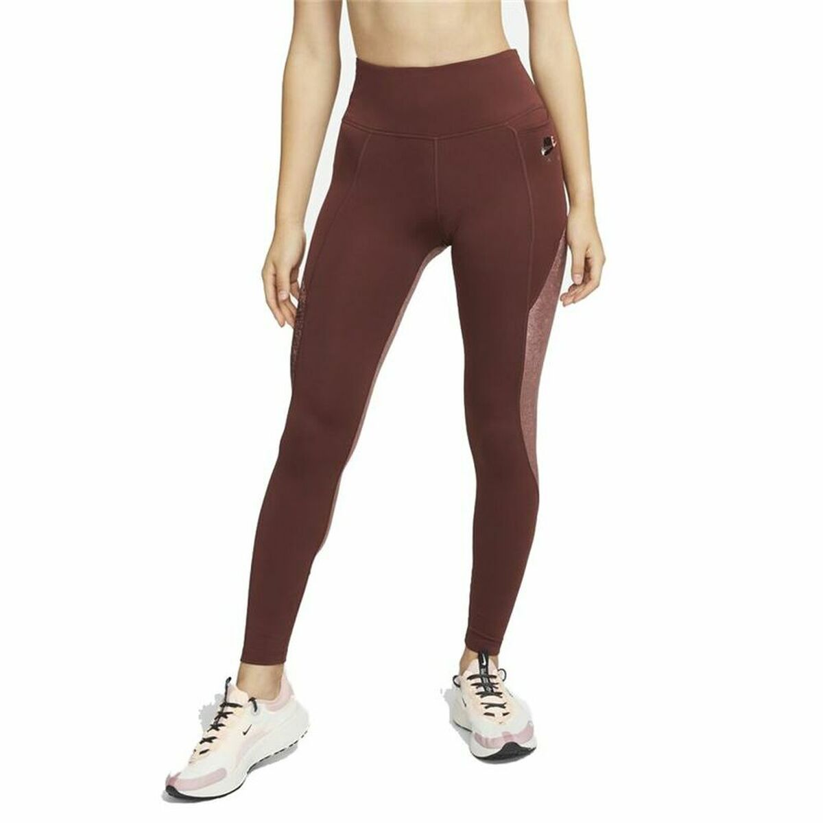 Sport leggings for Women Nike Air Dri-FIT Fast Brown - sale.kim -  endless selection of finest brands