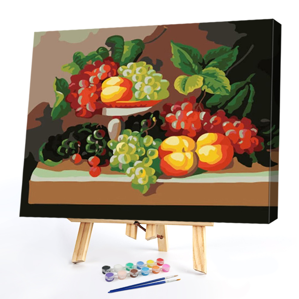 

40x50cm - Paint By Numbers Acrylic Fruit, 501 Original