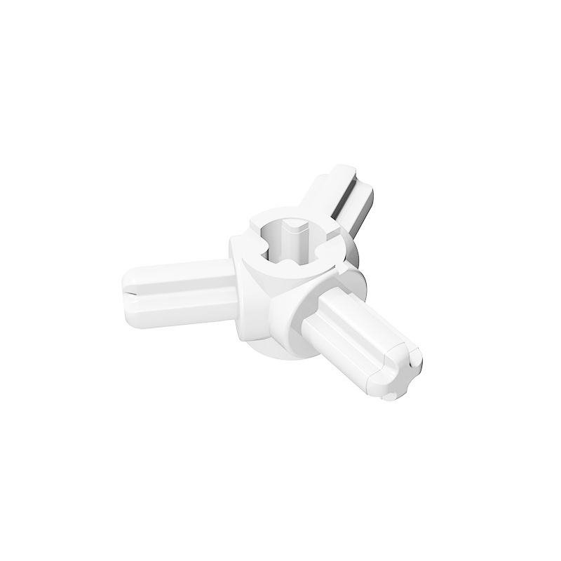Technic Axle Connector Hub with 3 Axles rebuildvenus