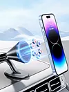 Magnetic Car Phone Holder Aluminum Alloy Universal Phone Bracket Car Accessories