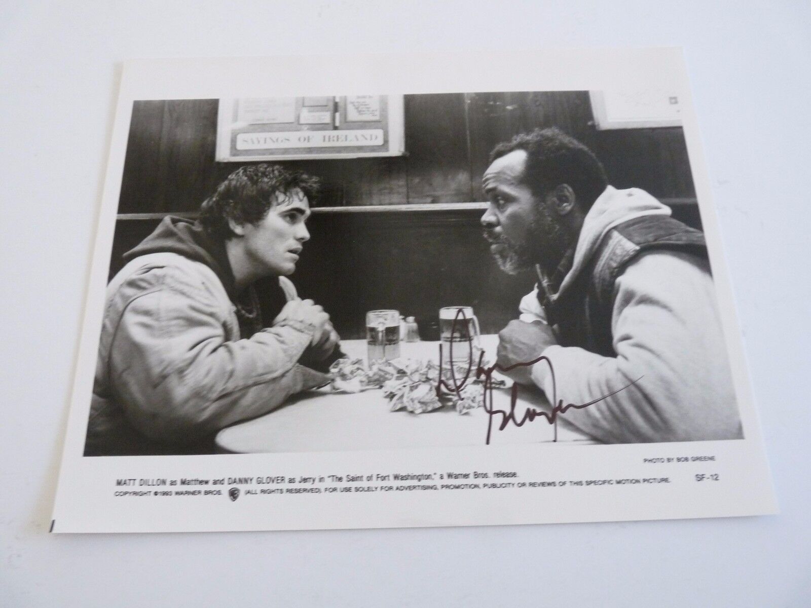 Danny Glover Fort Washington Autographed Signed 8x10 Promo Photo Poster painting PSA Guarantee 1