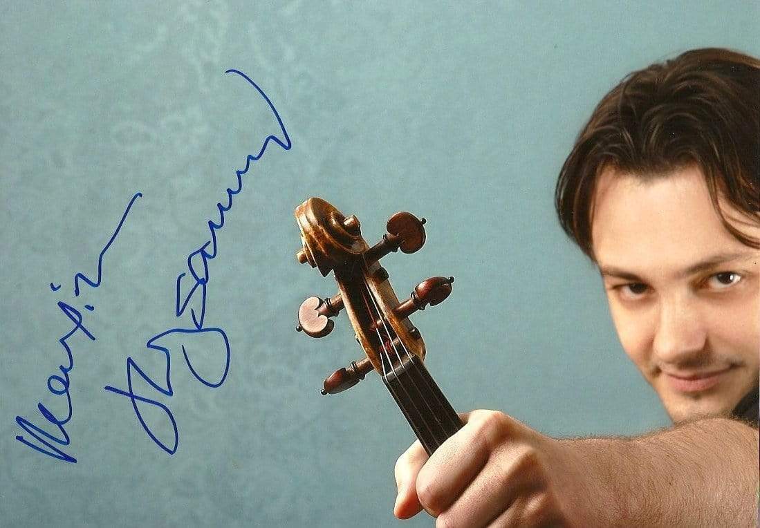 Maxim Rysanov VIOLIST autograph, In-Person signed Photo Poster painting