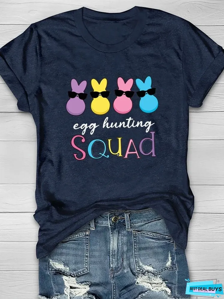 Egg hunting Squad T-shirt