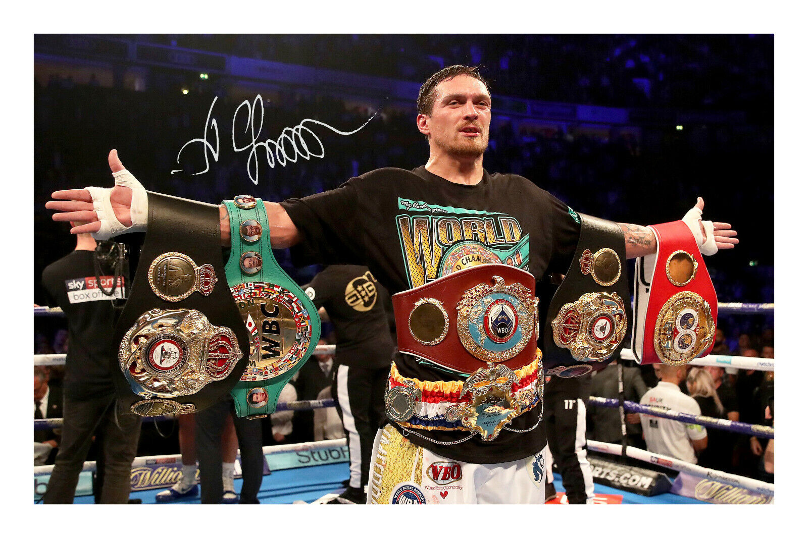 Oleksandr Usyk Signed Photo Poster painting Print Poster Autograph Heavyweight Boxing