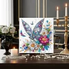 Framed Diamond Painting - Special Shaped - Butterfly (25x25cm)
