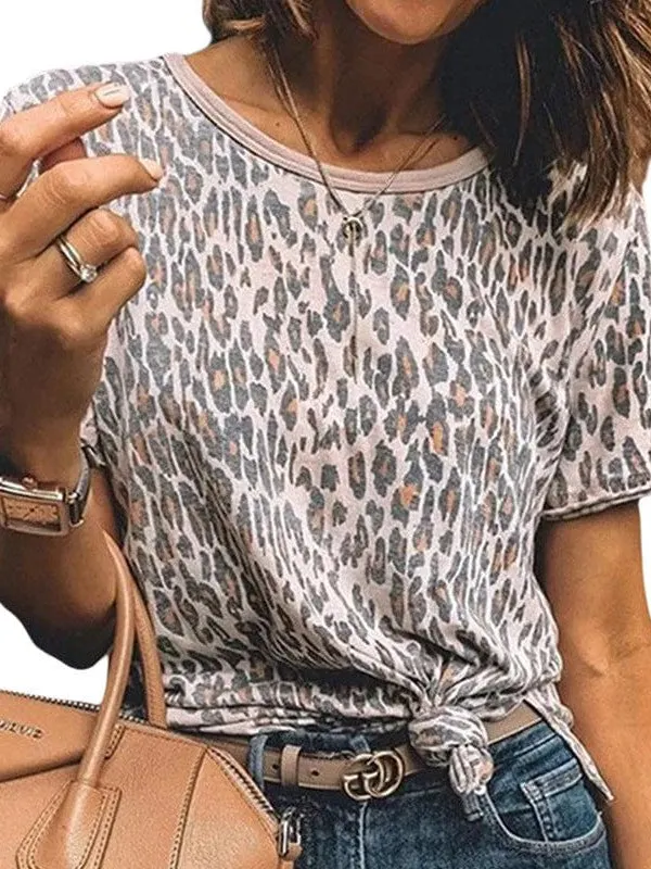 Go-To Leopard Print T-Shirt