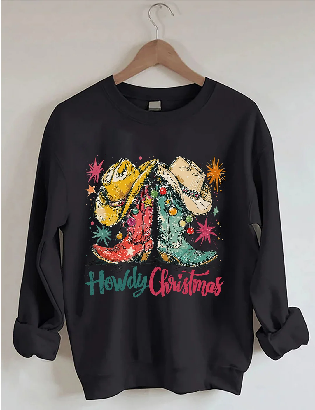 Howdy Christmas Sweatshirt