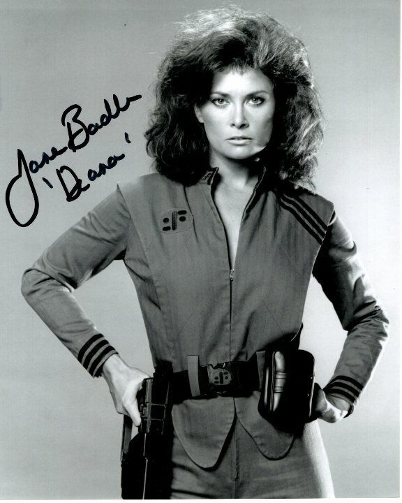 JANE BADLER signed autographed V DIANA Photo Poster painting