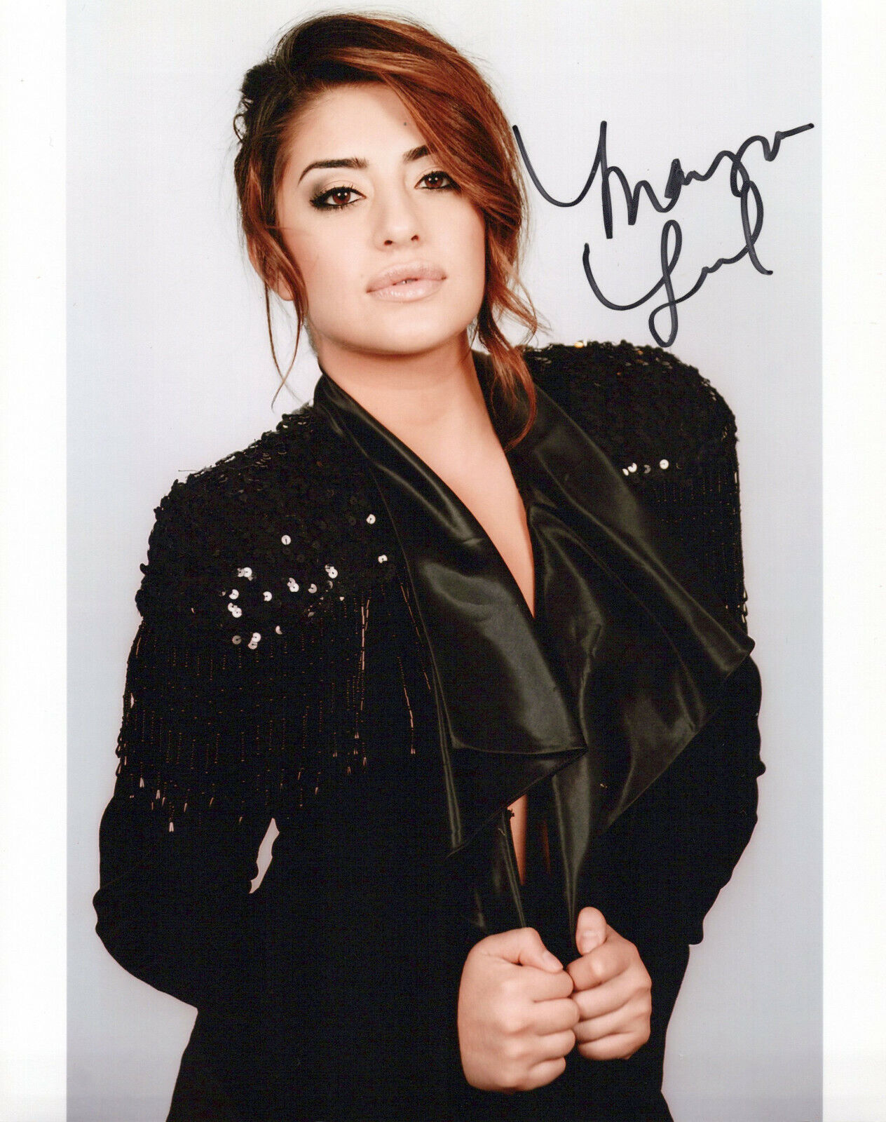 Mayra Leal glamour shot autographed Photo Poster painting signed 8x10 #14