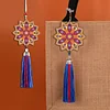 DIY Mandala Diamond Painting Drill Car Ornament Mosaic Bag Decor Pendant Kit