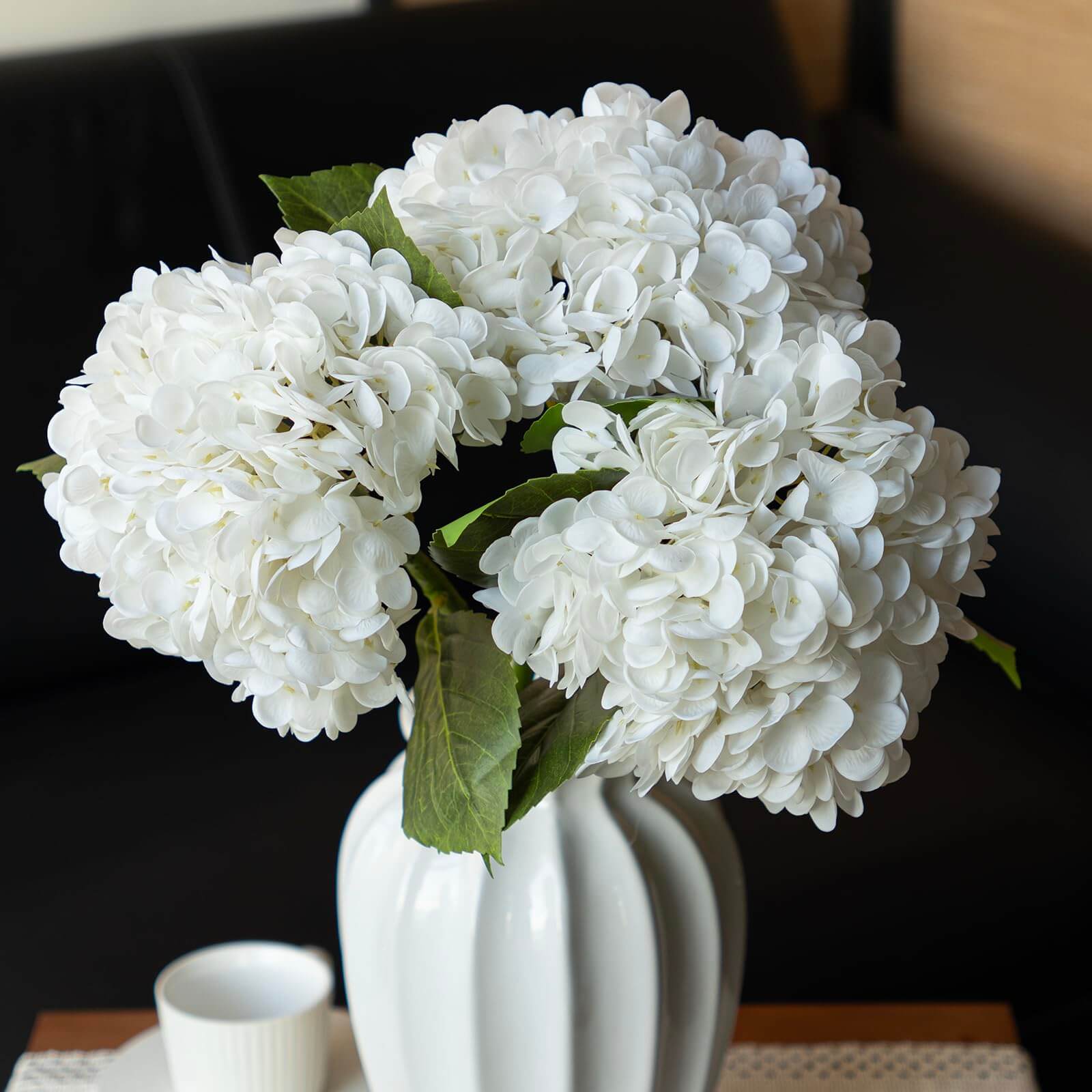 Luxury Real Touch Hydrangea(3 PCS)
