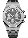 Silver 904L Steel Gray Ruthenium Dial - Watch - 38mm