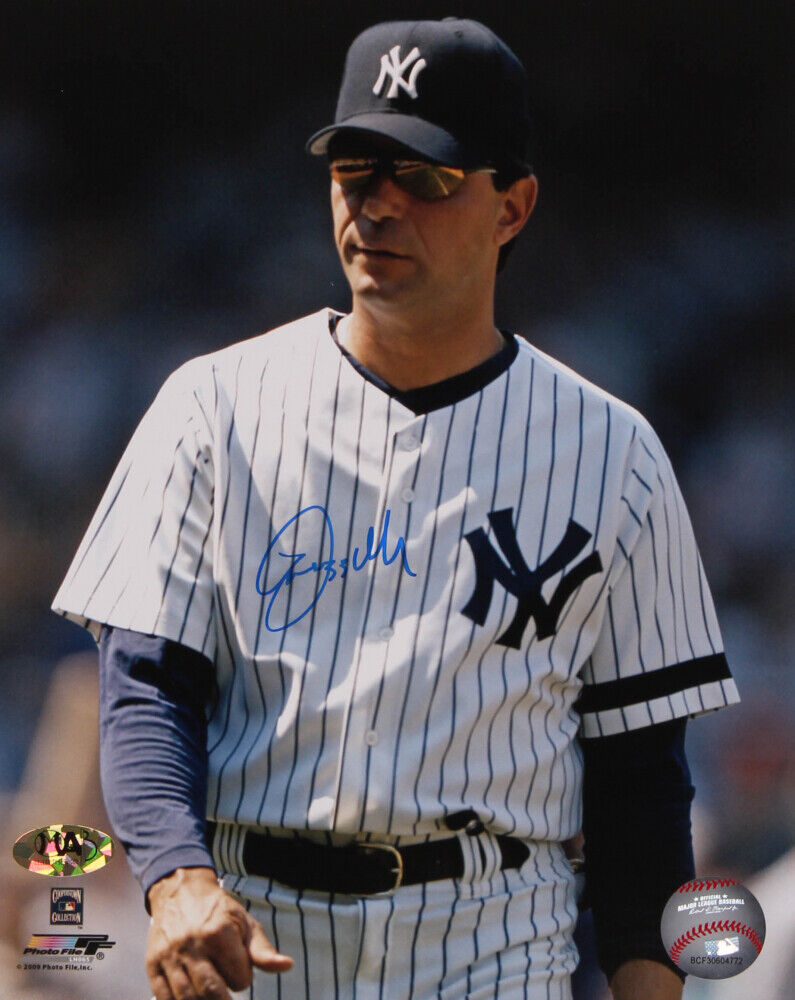 Lee Mazzilli Signed Yankees 8x10 Photo Poster painting (MAB Hologram)