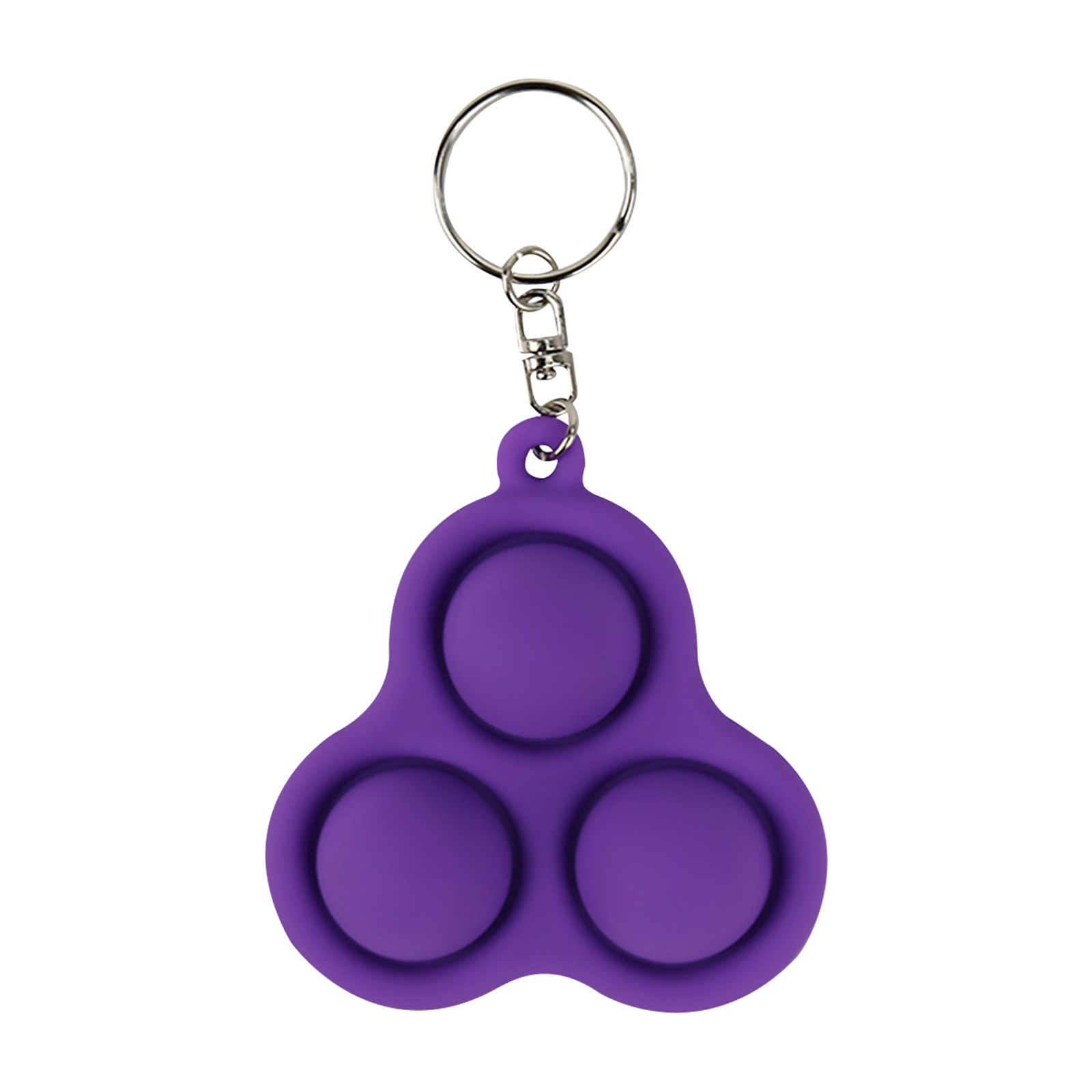 

3 Bulges Keychain - Pop It Fidget Toy, Red, 501 Original