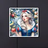 Diamond Painting -DIY Round Drill Snow White（40x40cm）