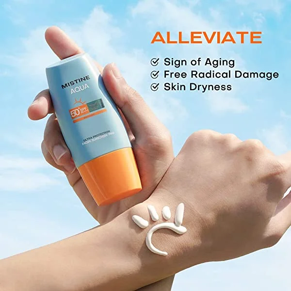 MISTINE Sunscreen for Face & Body 60ml + 70ml