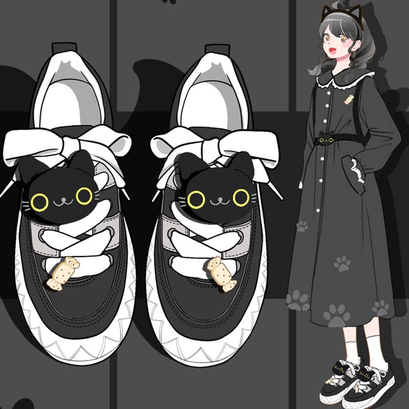 Kitty Candy Canvas Shoes - Modakawa Modakawa