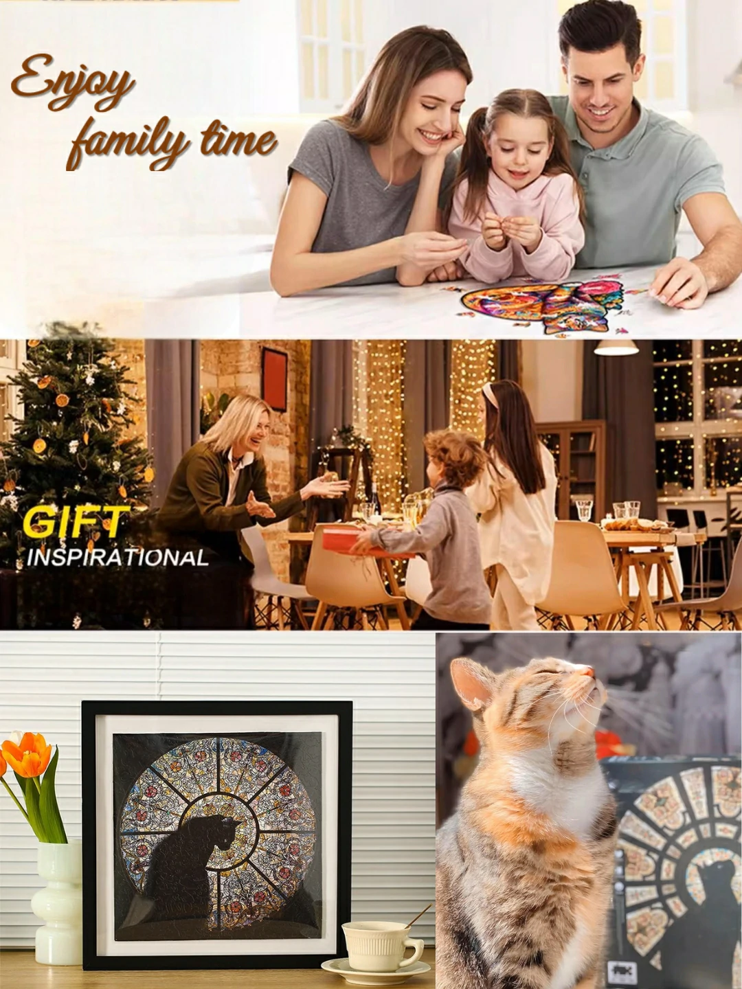 Cathedral Cat Jigsaw Puzzle