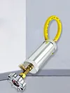 Oil Dye Syringe R12R R134A 2Oz A/C Oil Dye Injector Liquid Coolant Filler Tube
