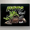 Rat Fink - Acrylic Wall Art - 12*16Inch