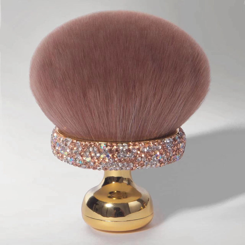 Portable Single Multi-use Large Mushroom Head Makeup Brush Powder Blush Brush Hot Makeup Tools