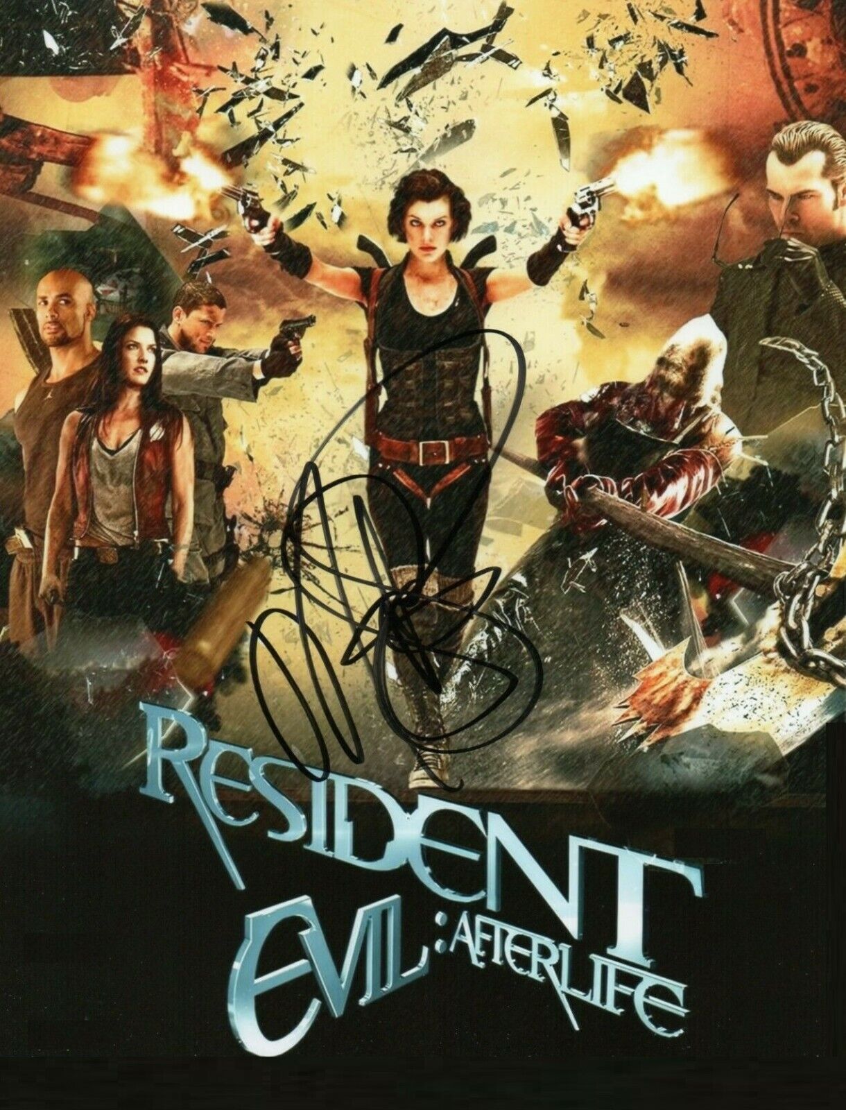 Milla Jovovich Autographed Signed 8x10 Photo Poster painting ( Resident Evil ) REPRINT