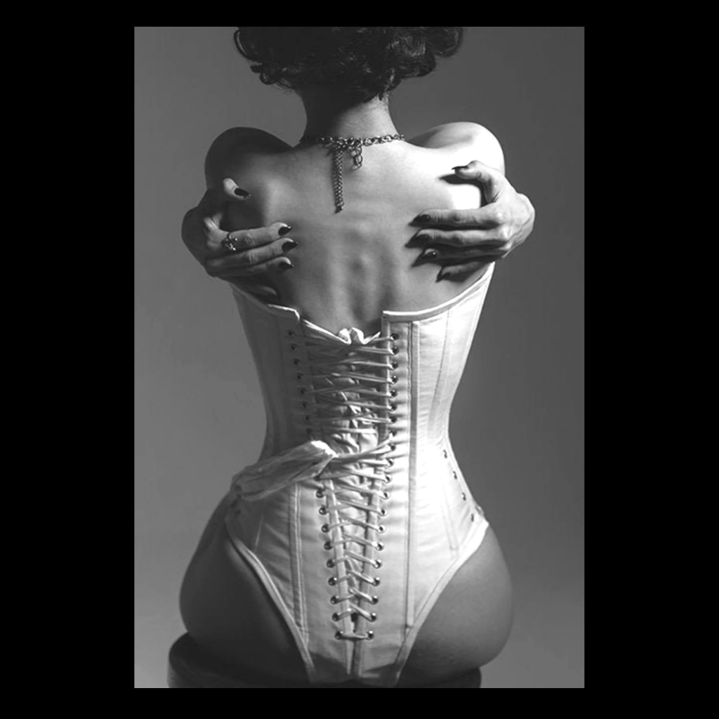 THE CORSET CANVAS PRINT