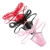 Mens Lace Frilly Sissy Panties Pouch Thong, Feminine G string Underwear For Men Sexy Lingerie