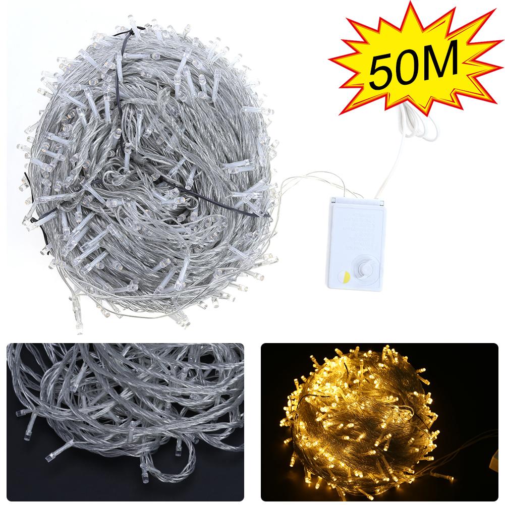 

250/500 LED /100M Fairy String-String Light, 暖白, 501 Original