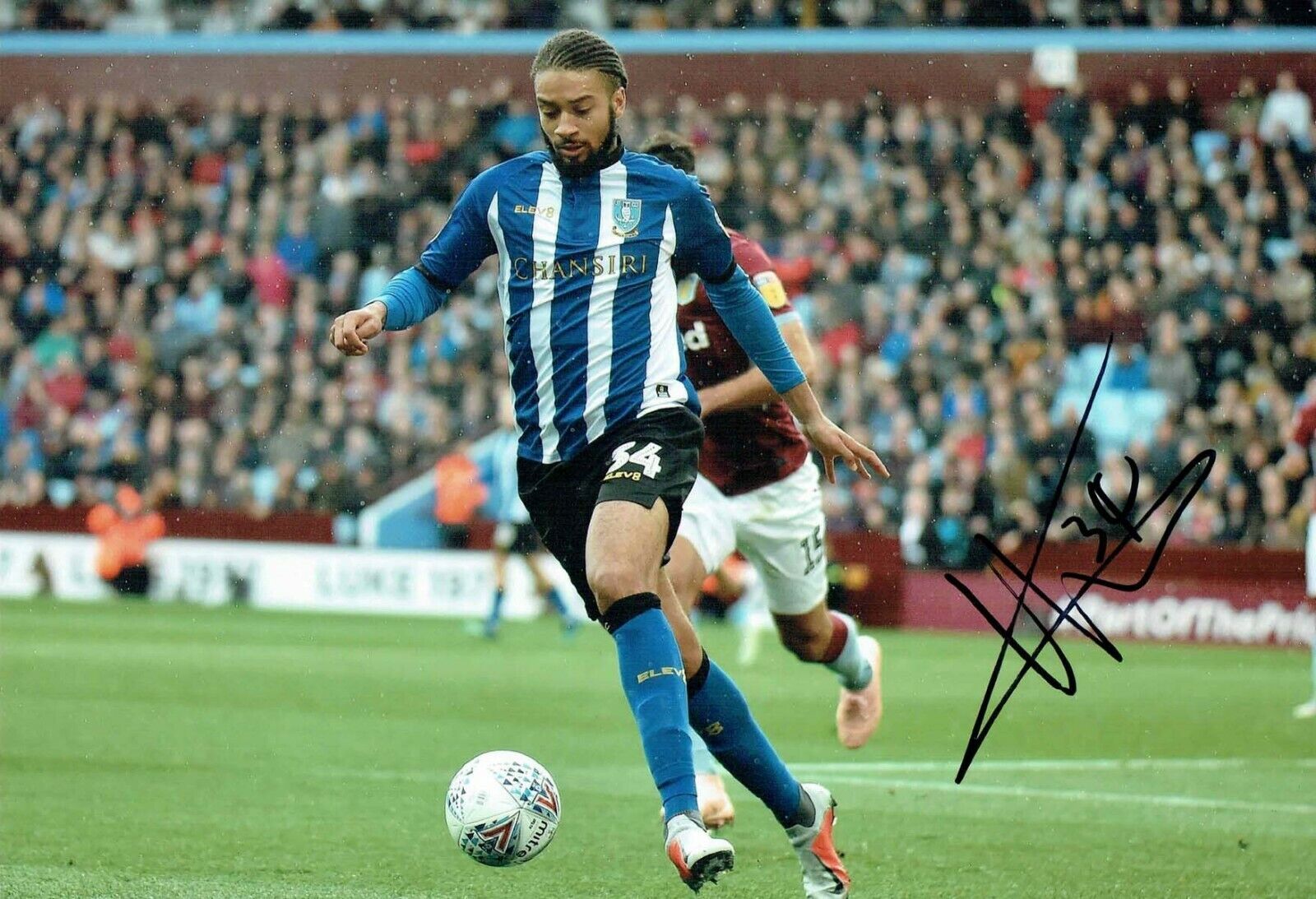 Michael HECTOR Sheffield Wednesday SWFC SIGNED 12x8 Photo Poster painting 1 AFTAL COA